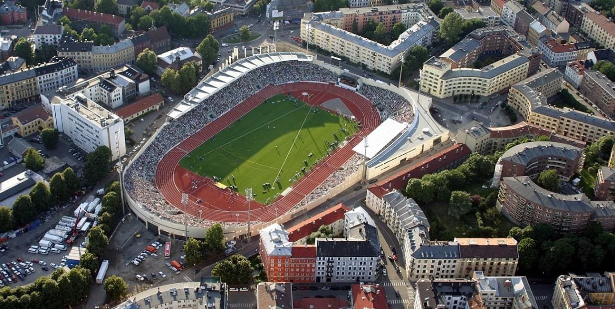 Bislett Stadion/nærmiljøet.